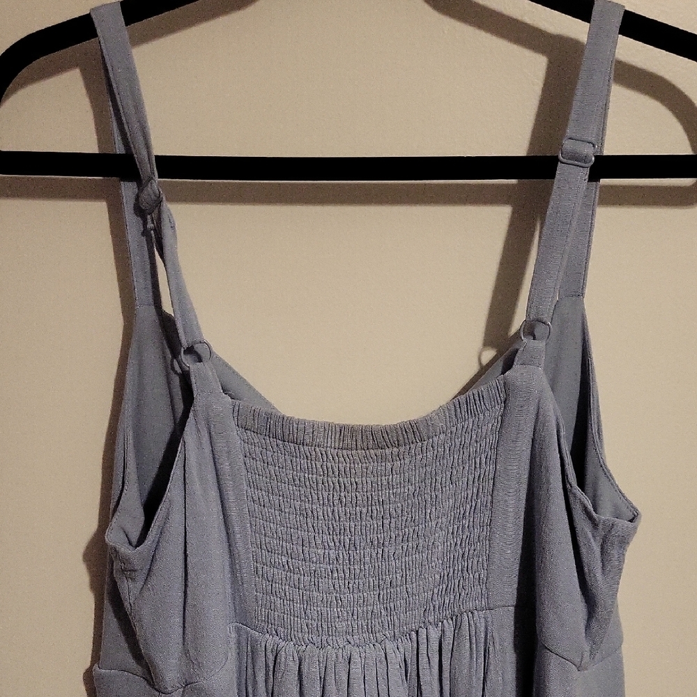 Torrid Light Blue Button-Down Blouse - image 6